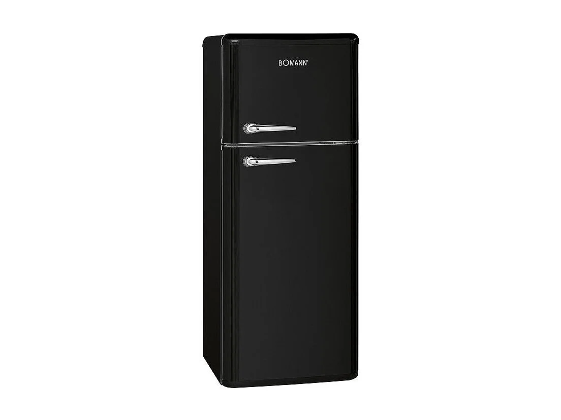 Réfrigérateur et congélateur 208L retro noir DTR 353.1 noir