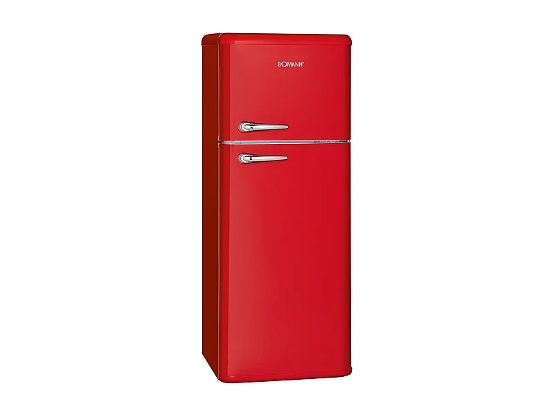 Réfrigérateur et congélateur 208L retro rouge DTR 353.1 rouge