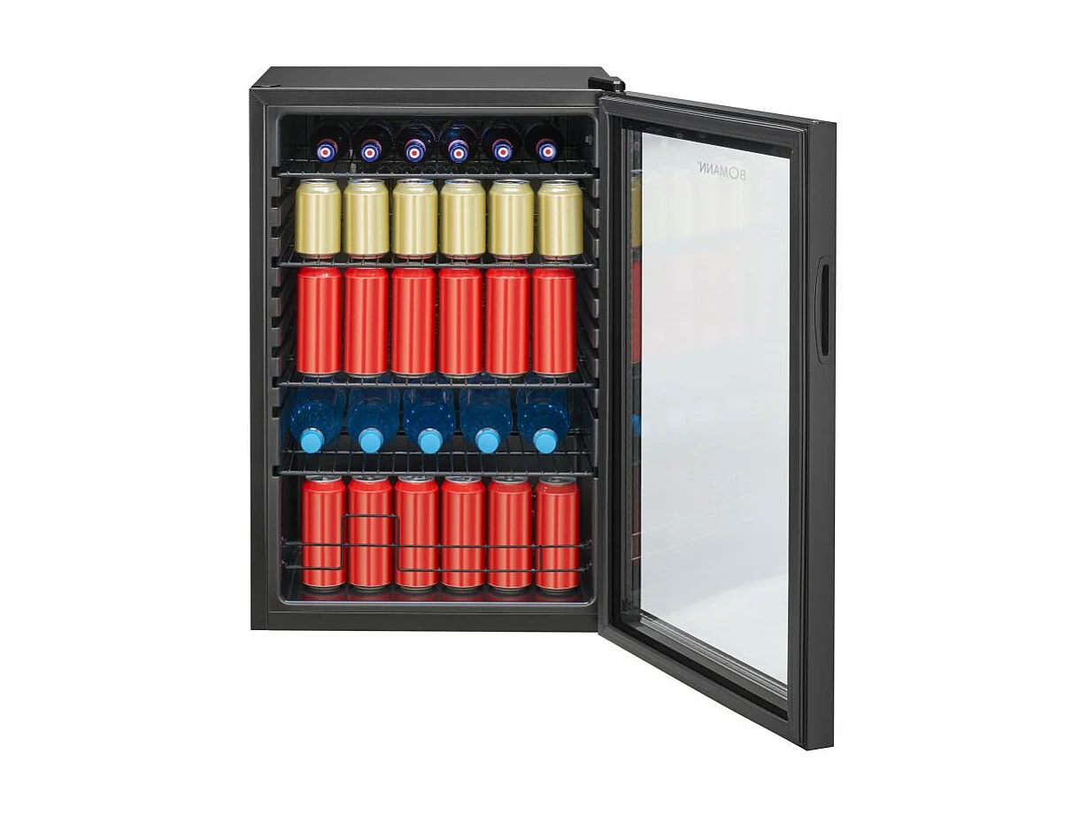 Réfrigérateur pour boissons 115L Noir Bomann KSG7290-Noir