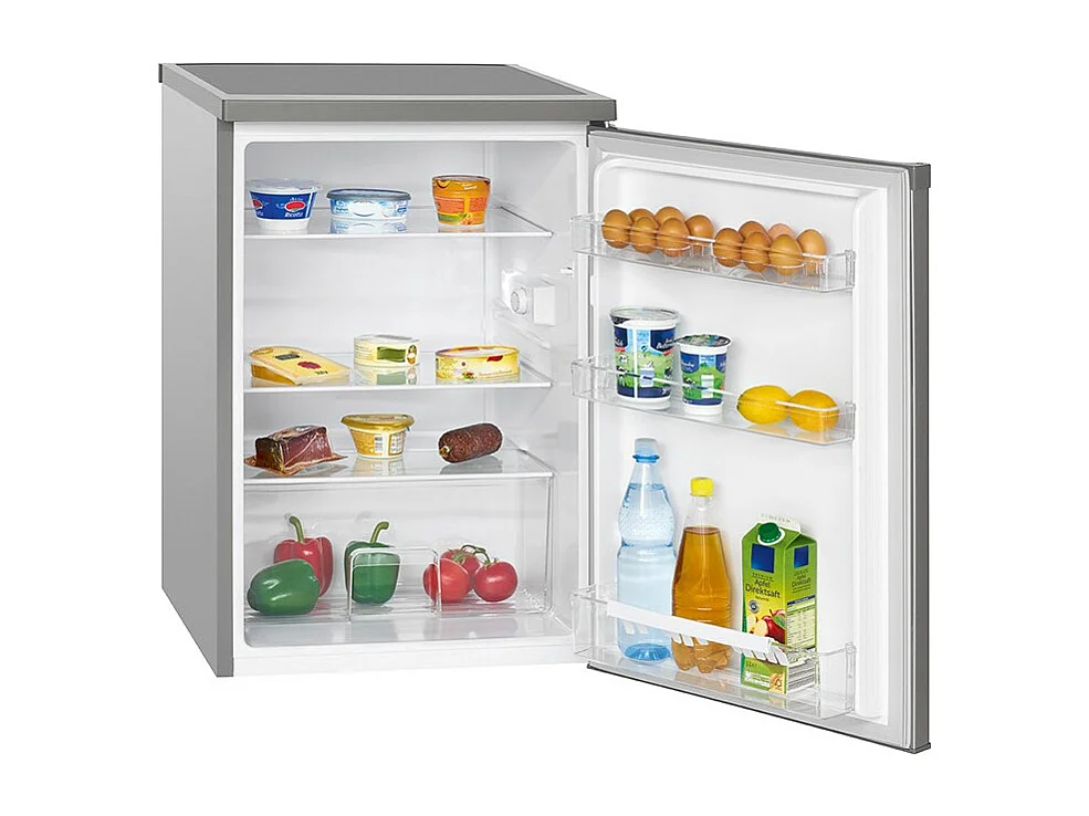 Réfrigérateur 133L inox Bomann VS 2185.1 inox
