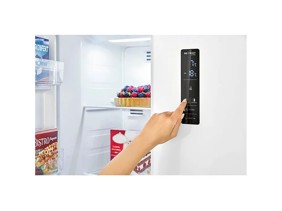 Réfrigérateur américain avec congélateur 442L Blanc Bomann SBS7344-Blanc