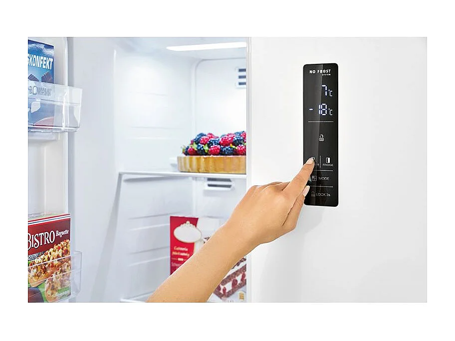 Réfrigérateur américain avec congélateur 442L Blanc Bomann SBS7344-Blanc