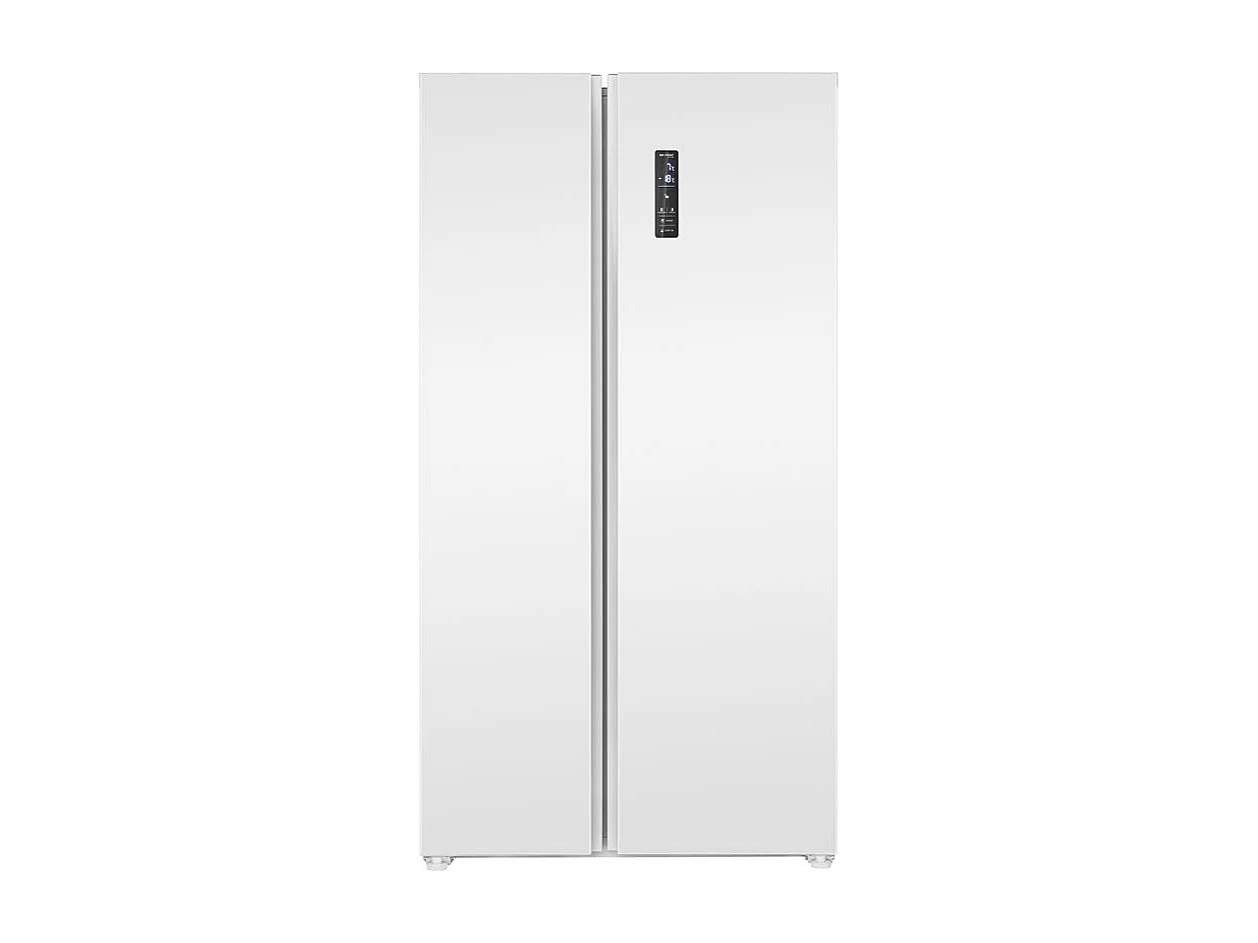 Réfrigérateur américain avec congélateur 442L Blanc Bomann SBS7344-Blanc