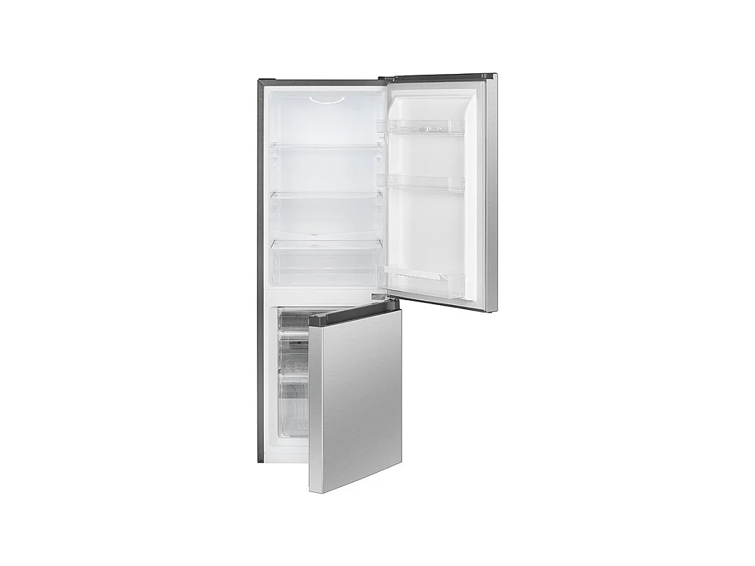 Réfrigérateur et congélateur 175L inox Bomann KG 322.1 inox