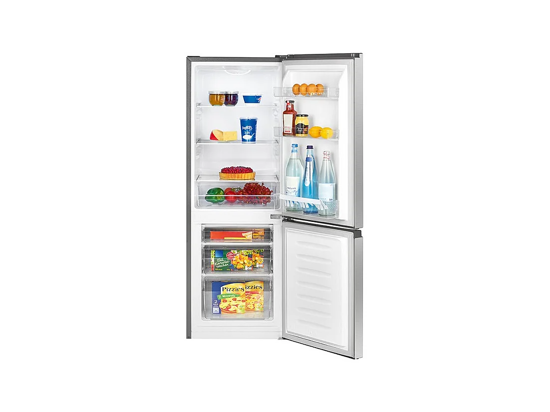 Réfrigérateur et congélateur 175L inox Bomann KG 322.1 inox