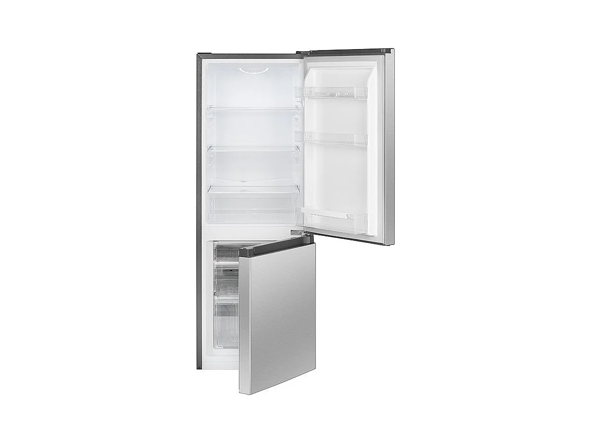Réfrigérateur et congélateur 175L inox Bomann KG 322.1 inox