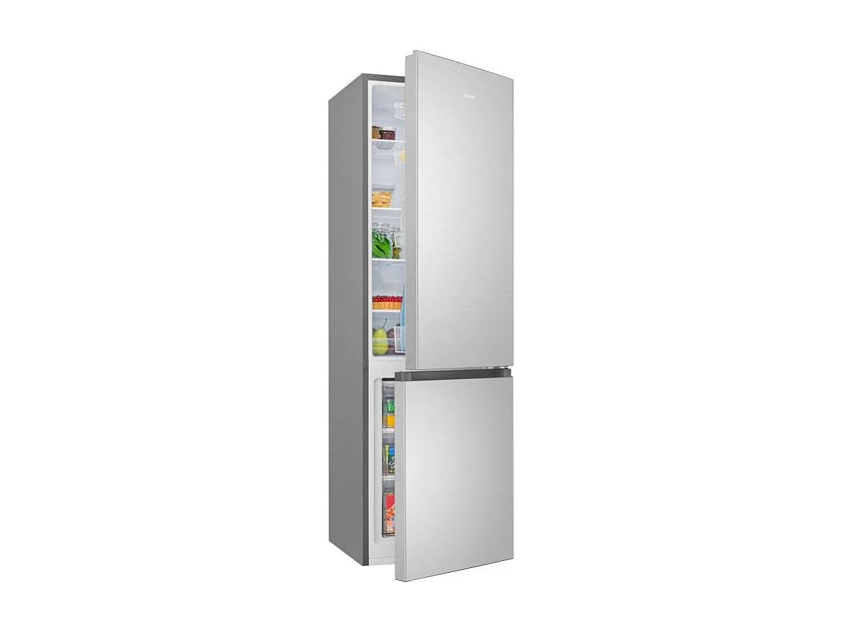 Réfrigérateur et congélateur 268L Inox Bomann KG7353-Inox