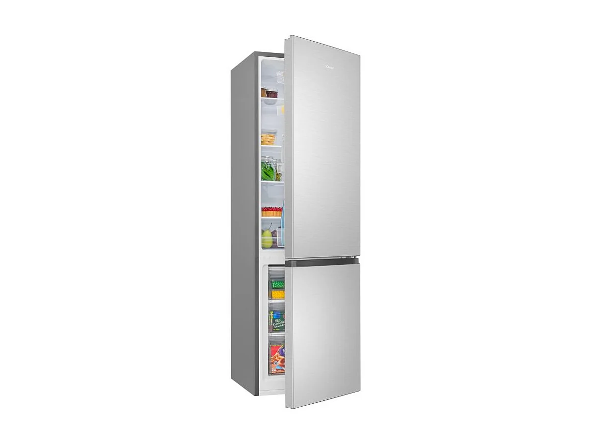 Réfrigérateur et congélateur 268L Inox Bomann KG7353-Inox
