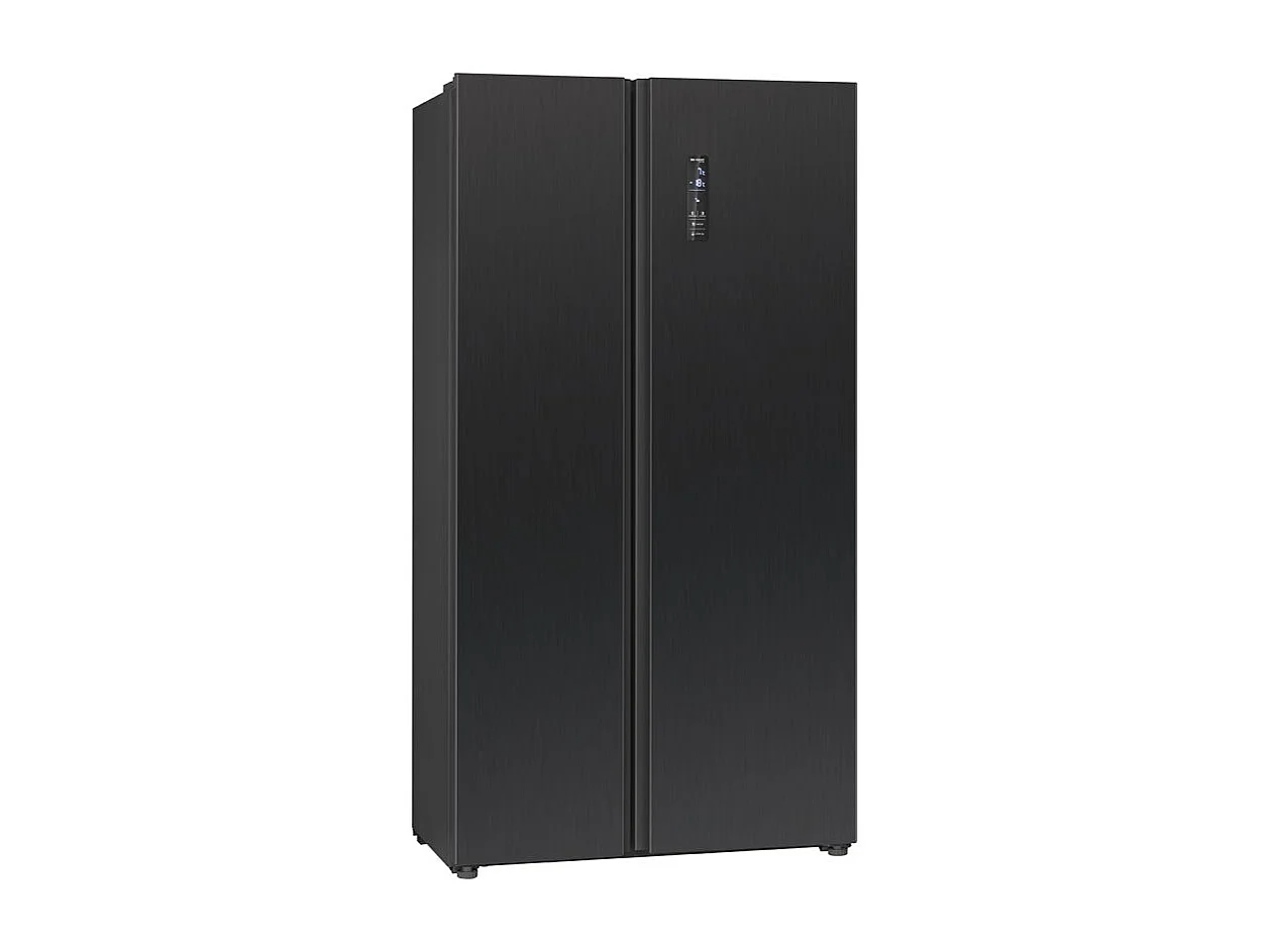 Réfrigérateur américain avec congélateur 442L Noir Bomann SBS7344-Noir