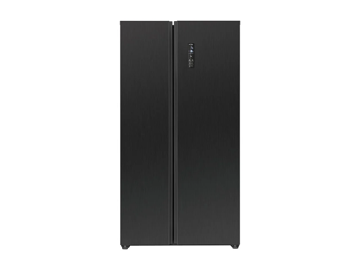 Réfrigérateur américain avec congélateur 442L Noir Bomann SBS7344-Noir