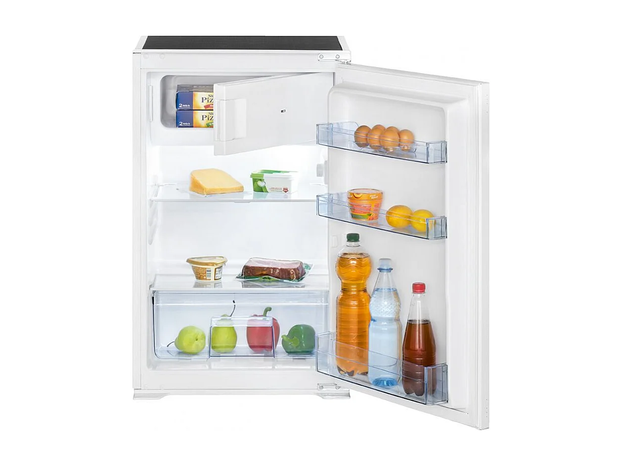 Réfrigérateur et congélateur encastrable 118L Blanc Bomann KSE7810