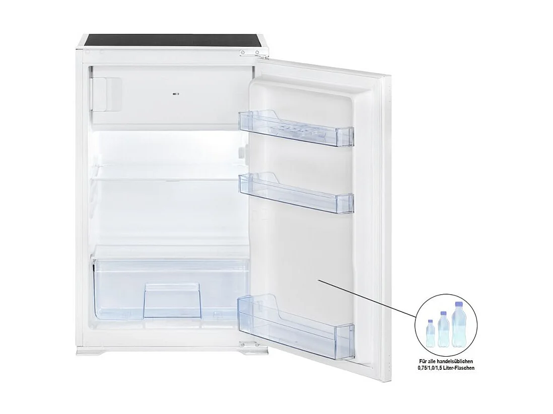 Réfrigérateur et congélateur encastrable 118L Blanc Bomann KSE7810
