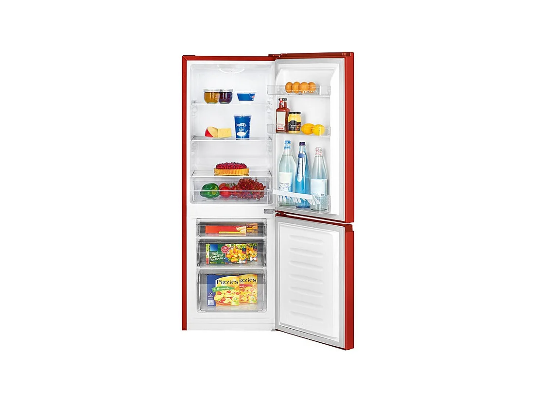 Réfrigérateur et congélateur 175L rouge KG 320.2 rouge