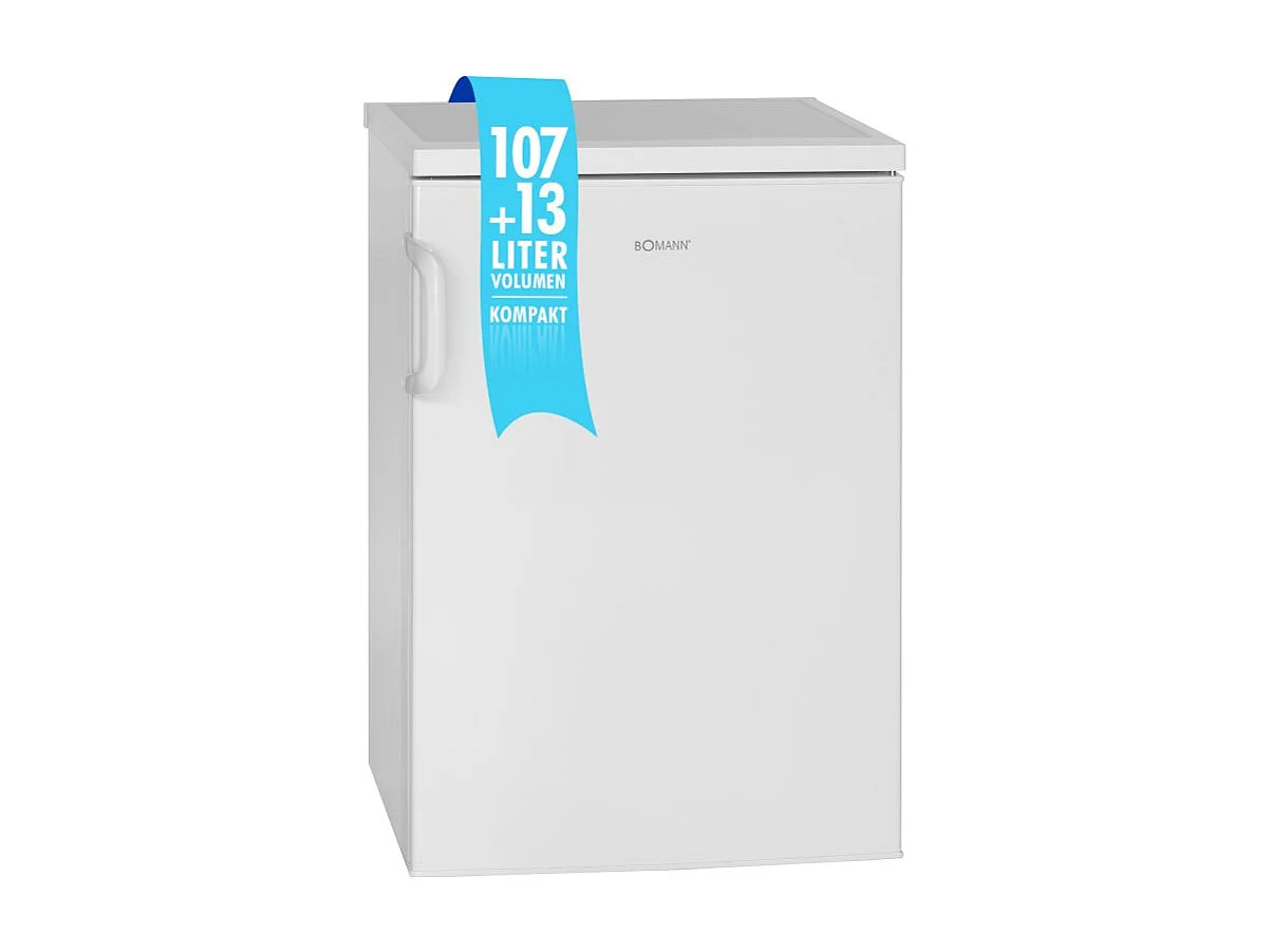 Réfrigérateur 120L Blanc Bomann KS2194-1-Blanc