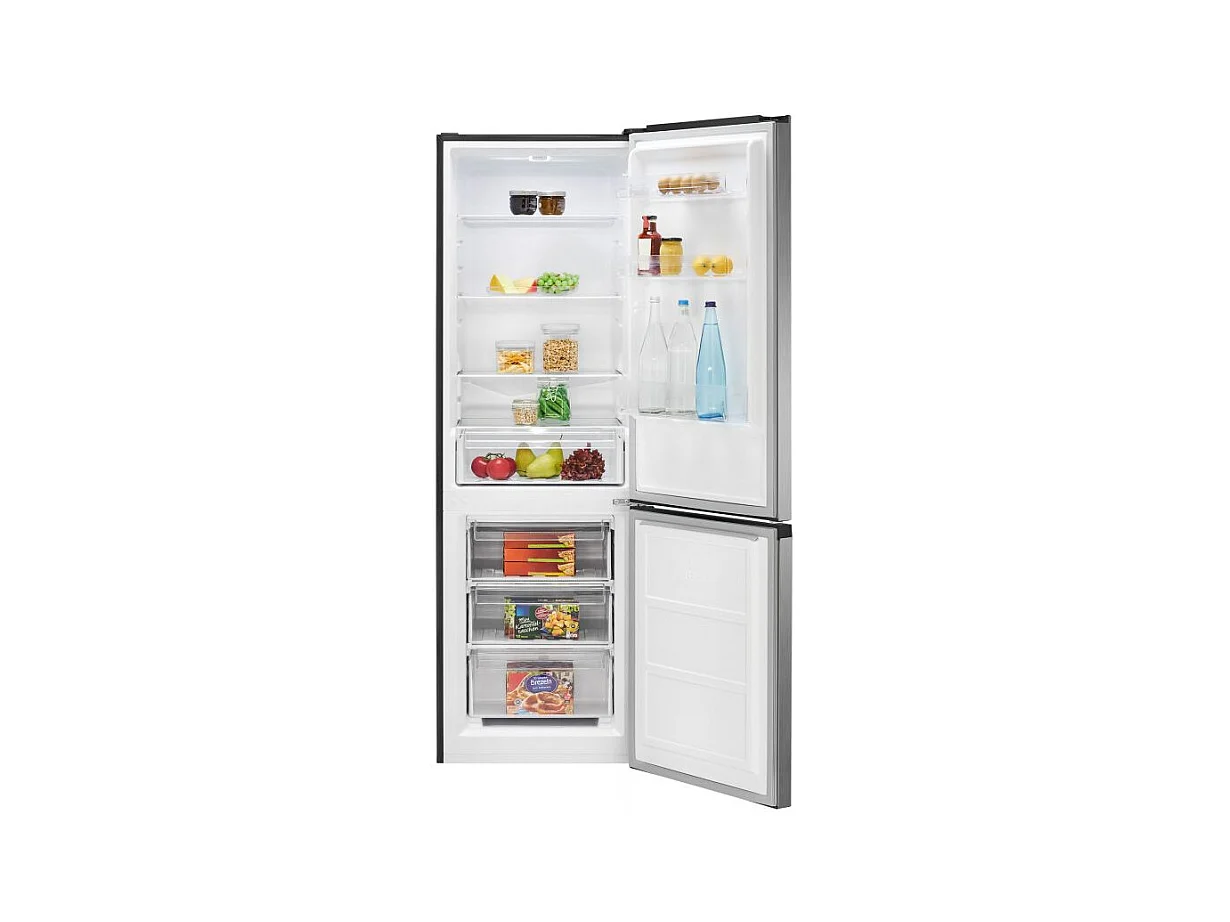 Réfrigérateur et congélateur 315L Inox Bomann KG7357-Inox