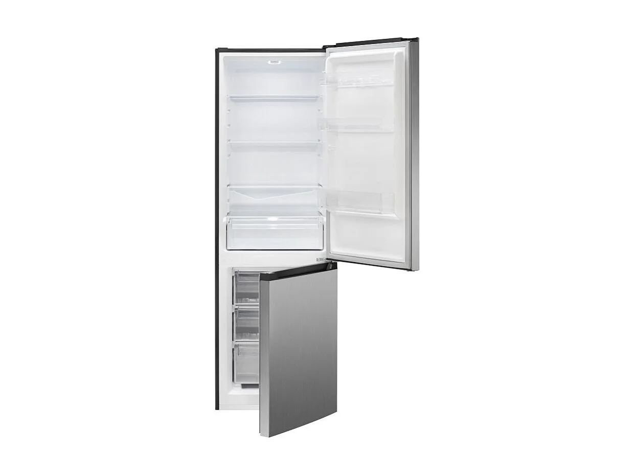 Réfrigérateur et congélateur 315L Inox Bomann KG7357-Inox