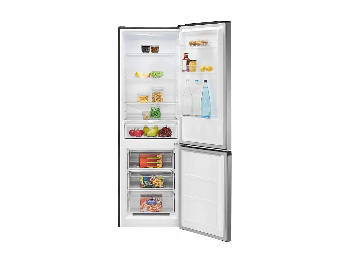 Réfrigérateur et congélateur 315L Inox Bomann KG7357-Inox