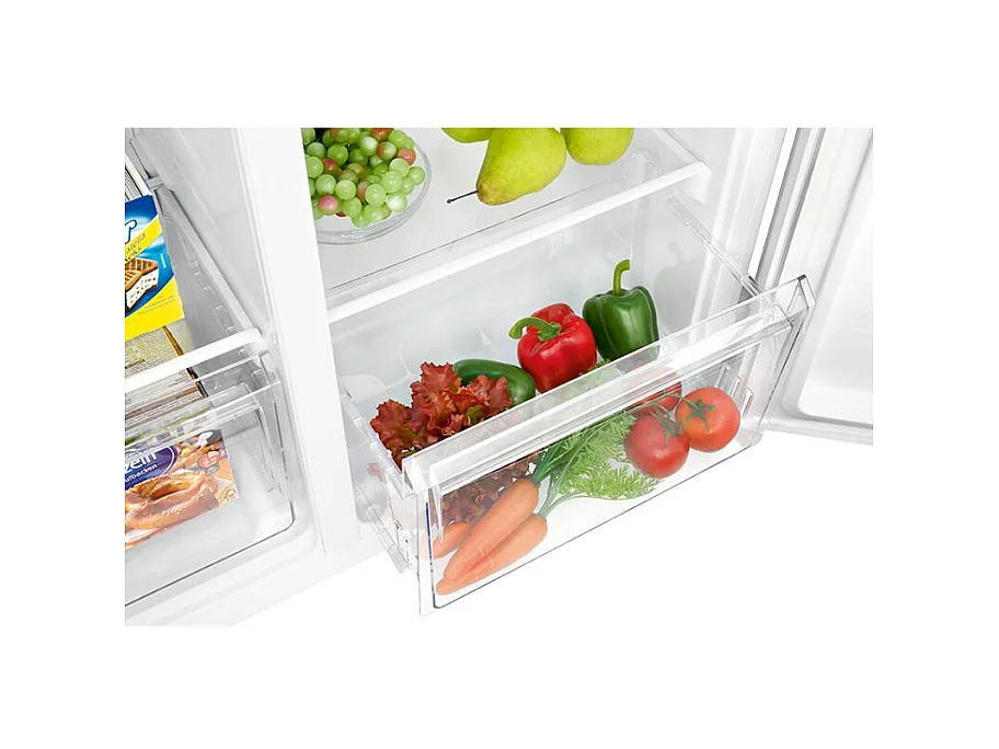 Réfrigérateur américain avec congélateur 442L Inox Bomann SBS7344-Inox