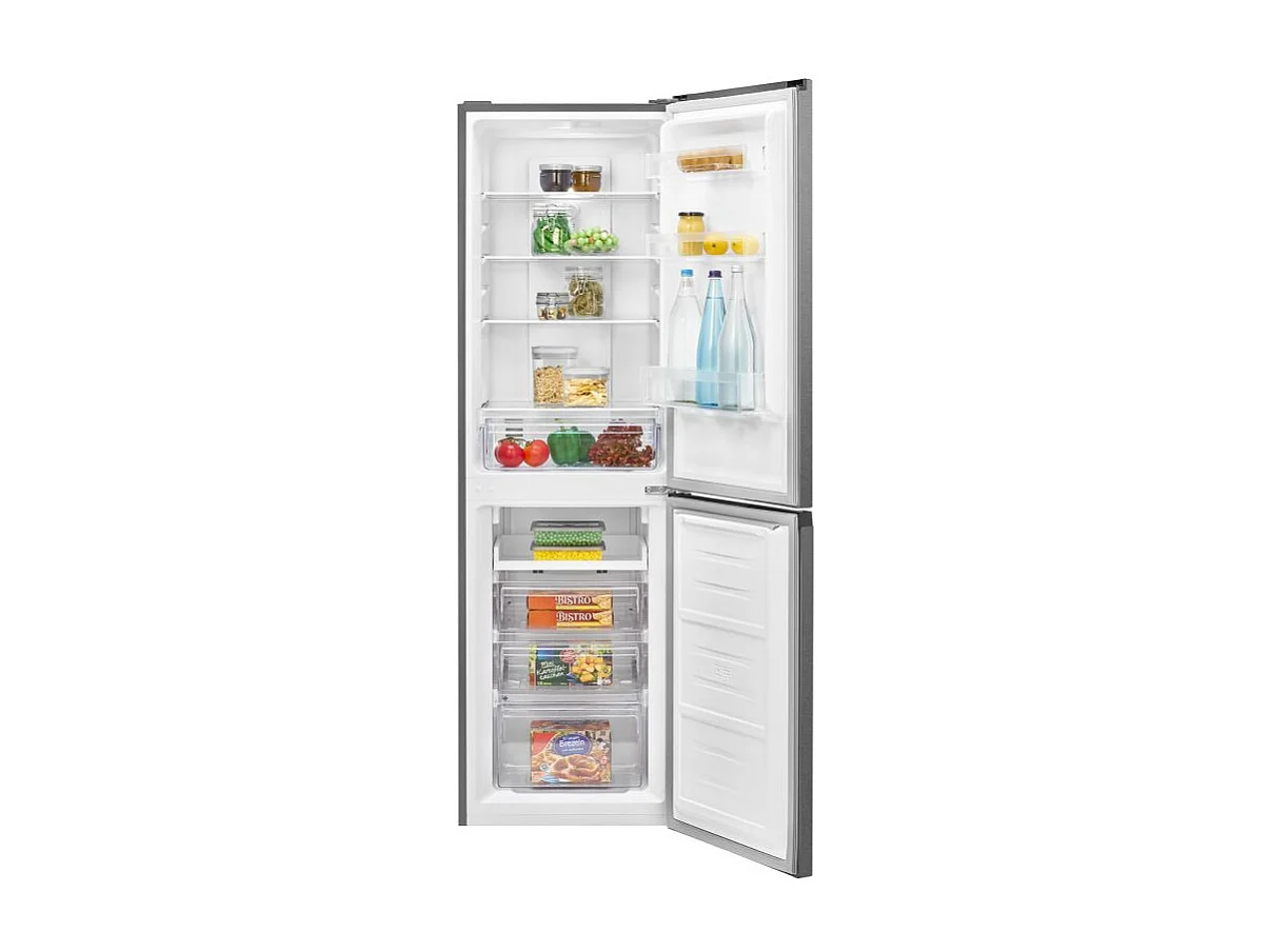 Réfrigérateur et congélateur 247L Inox Bomann KG7360-Inox