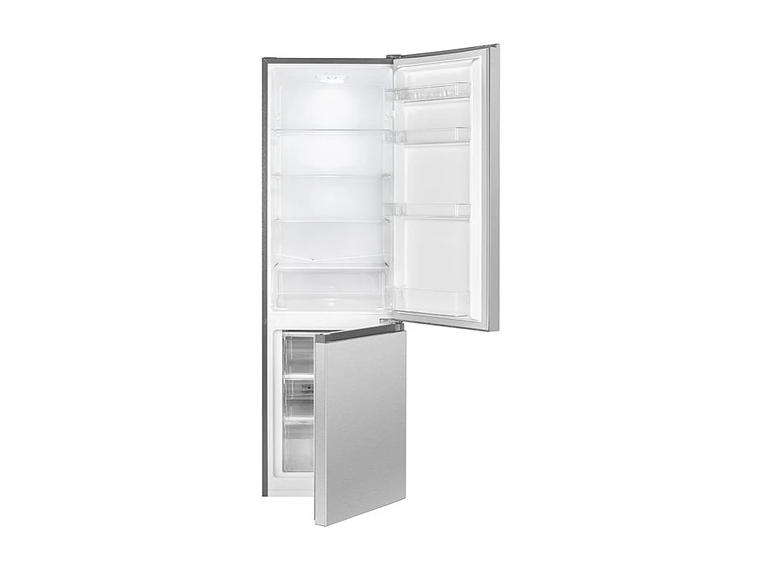 Réfrigérateur et congélateur 269L inox Bomann KG184-1-inox
