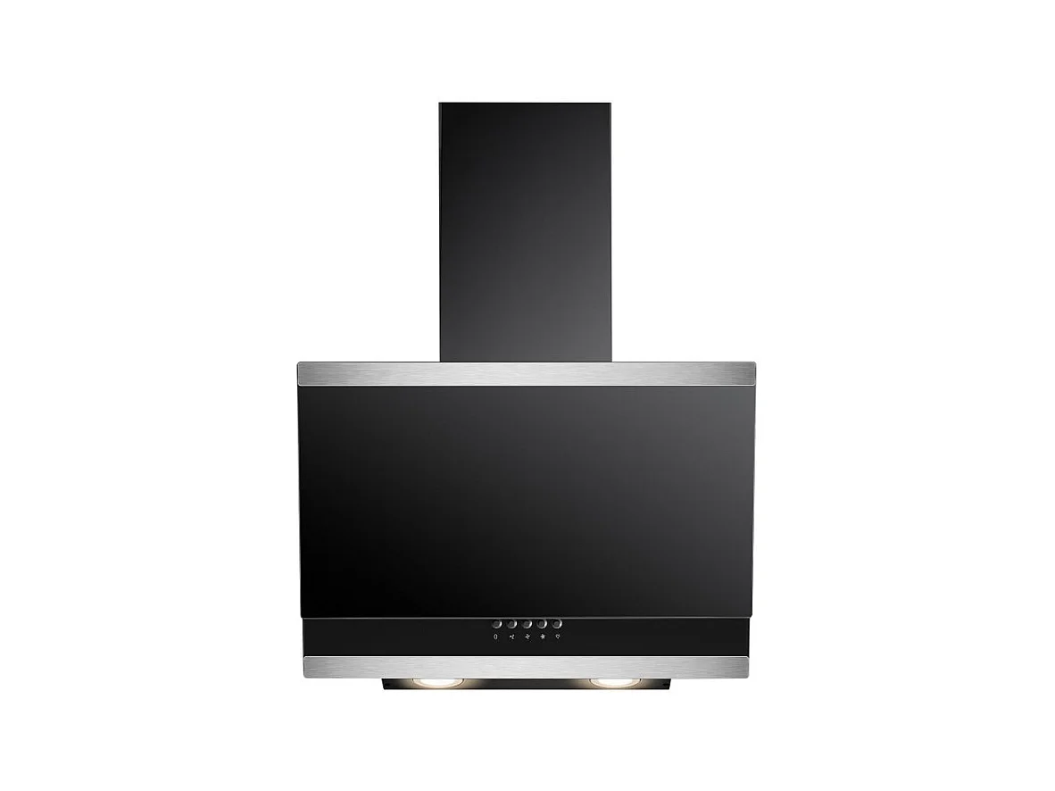 Hotte inclinée à LED Noir Bomann DU7610-G-Noir