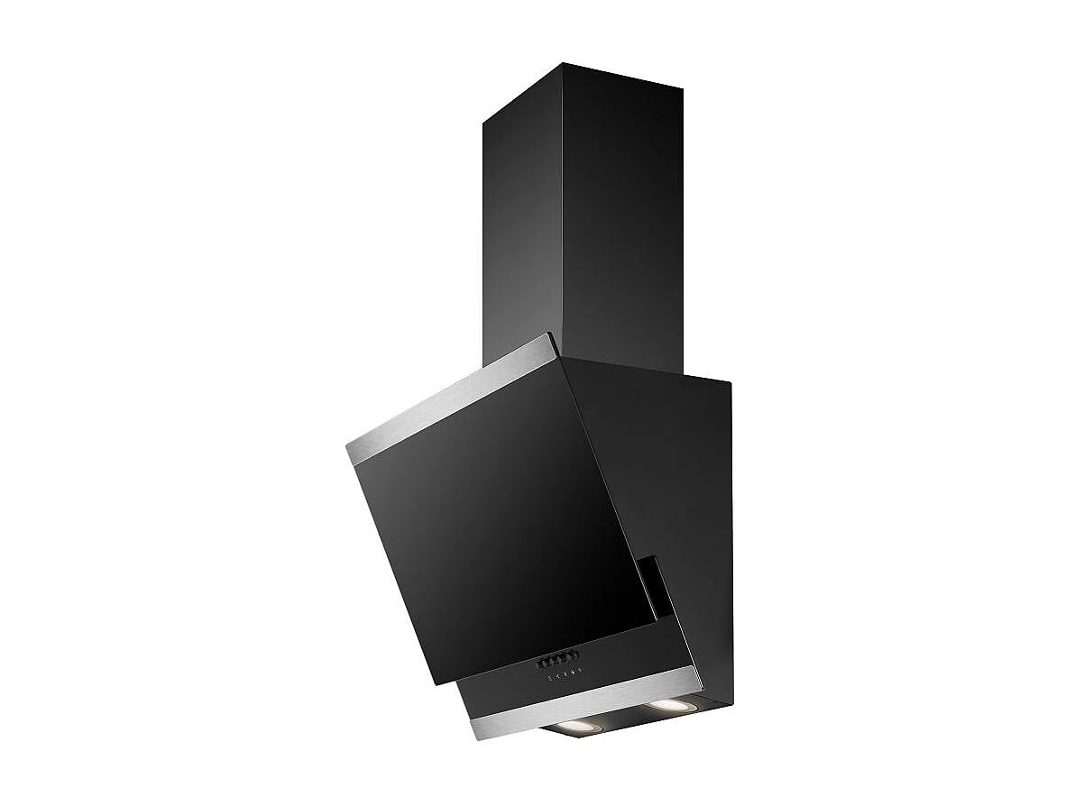 Hotte inclinée à LED Noir Bomann DU7610-G-Noir