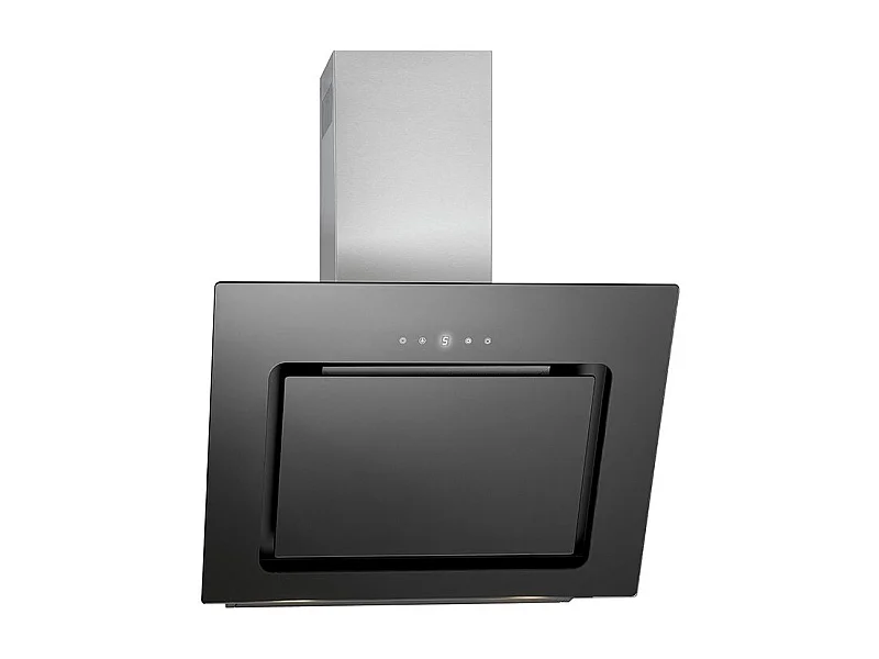 Hotte inclinée a led noir Bomann DU 771.1 G noir