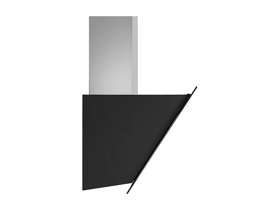 Hotte inclinée a led noir Bomann DU 771.1 G noir