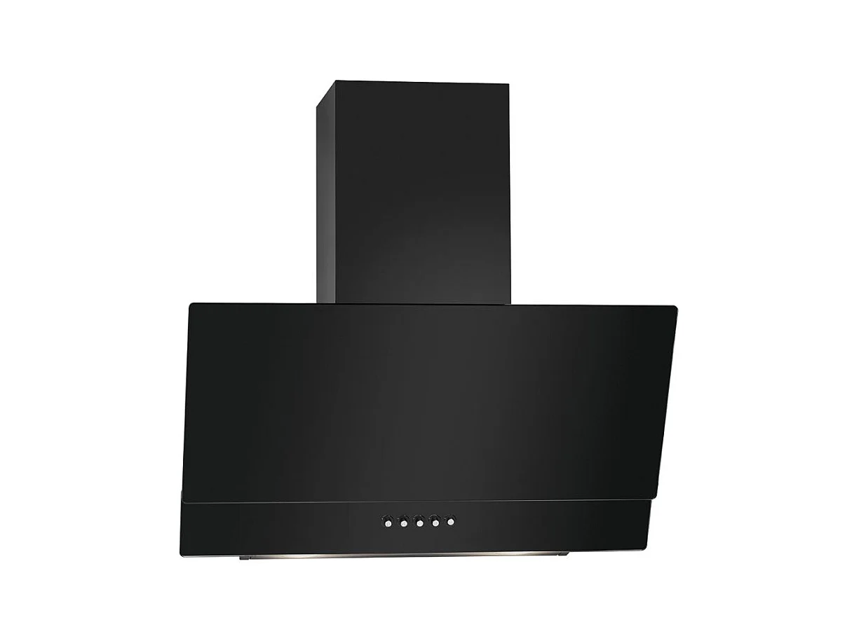 Hotte inclinée à LED Noir Bomann DU7607-G-Noir