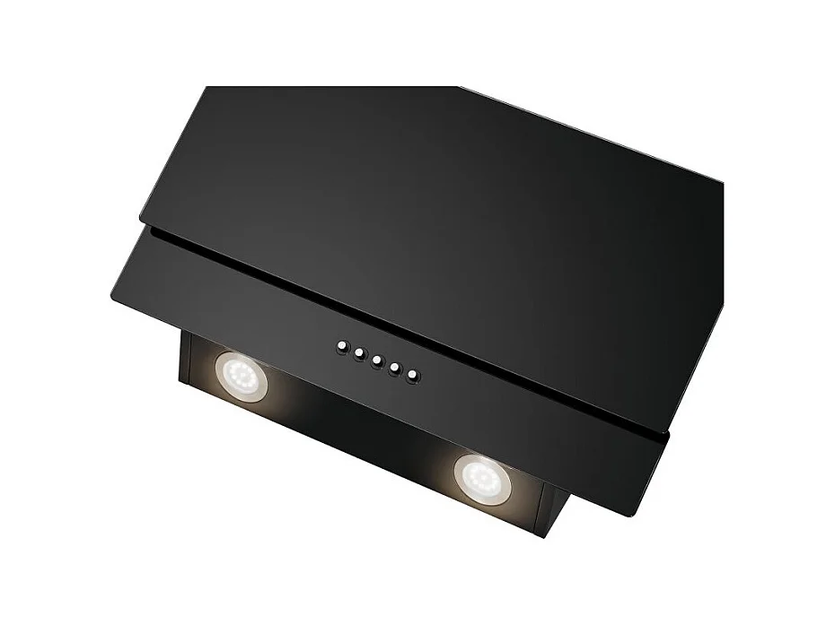Hotte inclinée à LED Noir Bomann DU7607-G-Noir