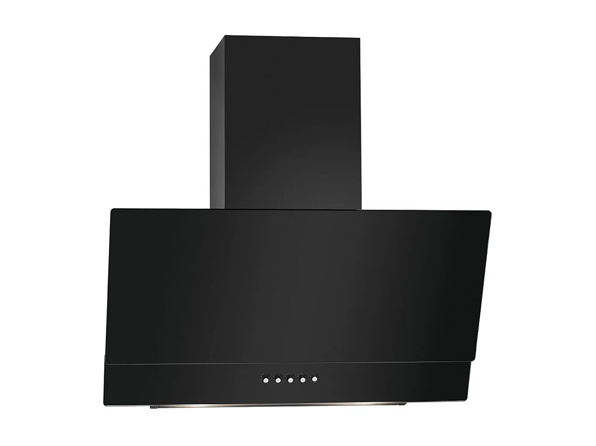 Hotte inclinée à LED Noir Bomann DU7607-G-Noir