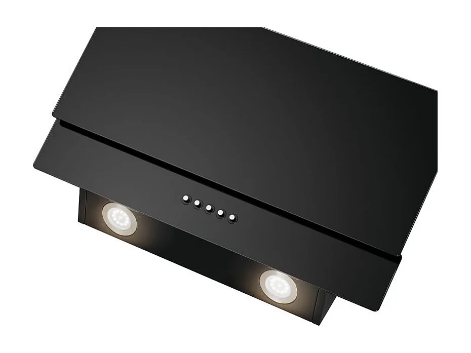 Hotte inclinée à LED Noir Bomann DU7607-G-Noir