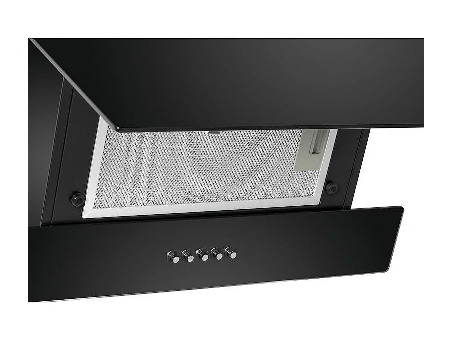 Hotte inclinée à LED Noir Bomann DU7607-G-Noir