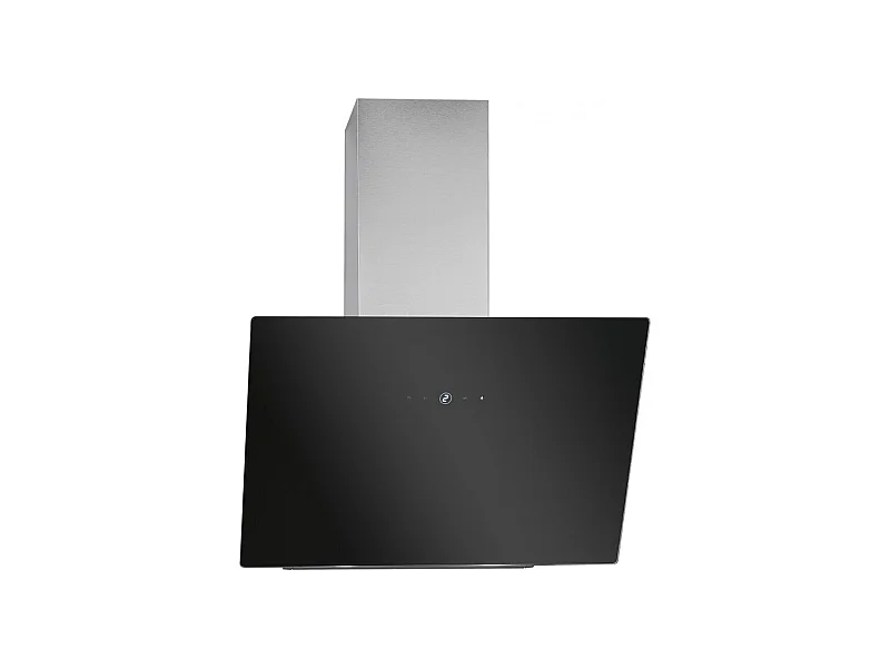 Hotte inclinée à LED noir/acier inoxydable Bomann DU7606-1-G-noir/inox