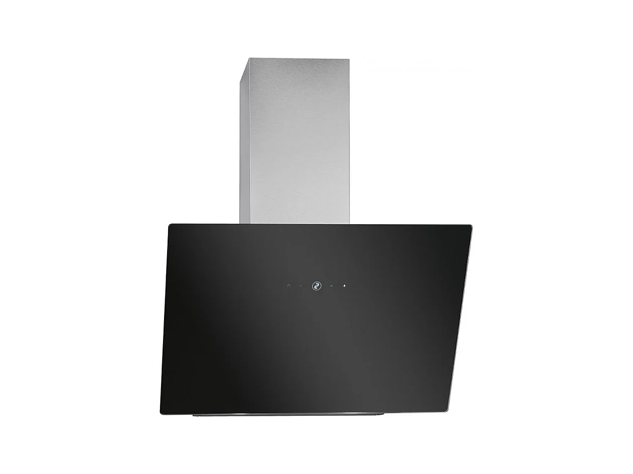 Hotte inclinée à LED noir/acier inoxydable Bomann DU7606-1-G-noir/inox