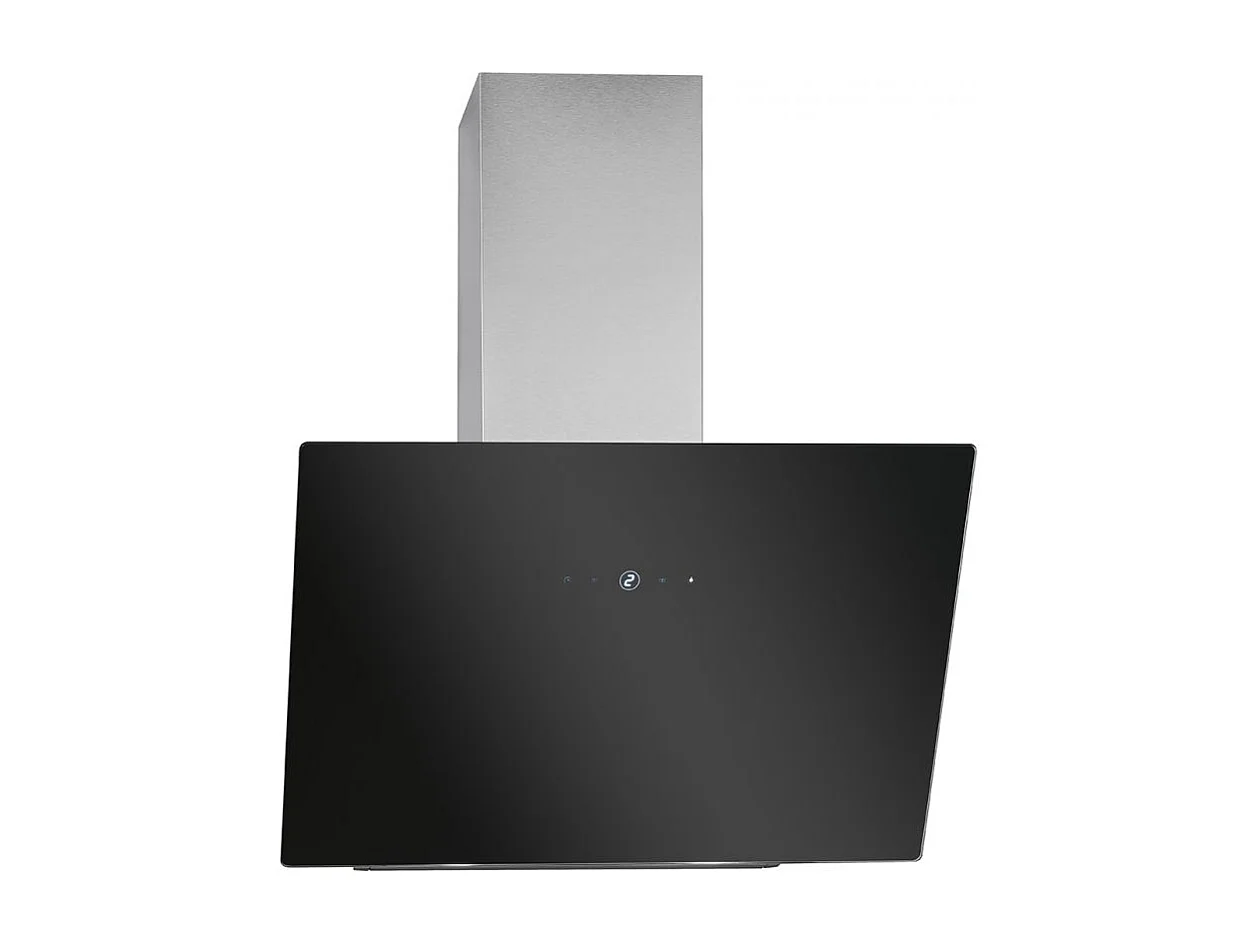 Hotte inclinée à LED noir/acier inoxydable Bomann DU7606-1-G-noir/inox