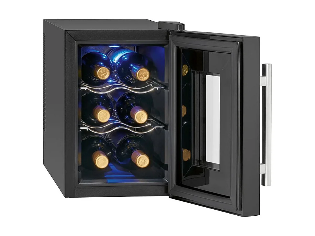 Cave à vin avec porte vitrée et écran tactile 17L Proficook PC-WK1230