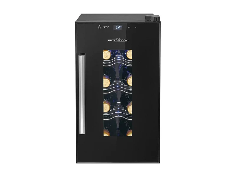 Cave à vin avec porte vitrée et écran tactile 23L Proficook PC-WK1232