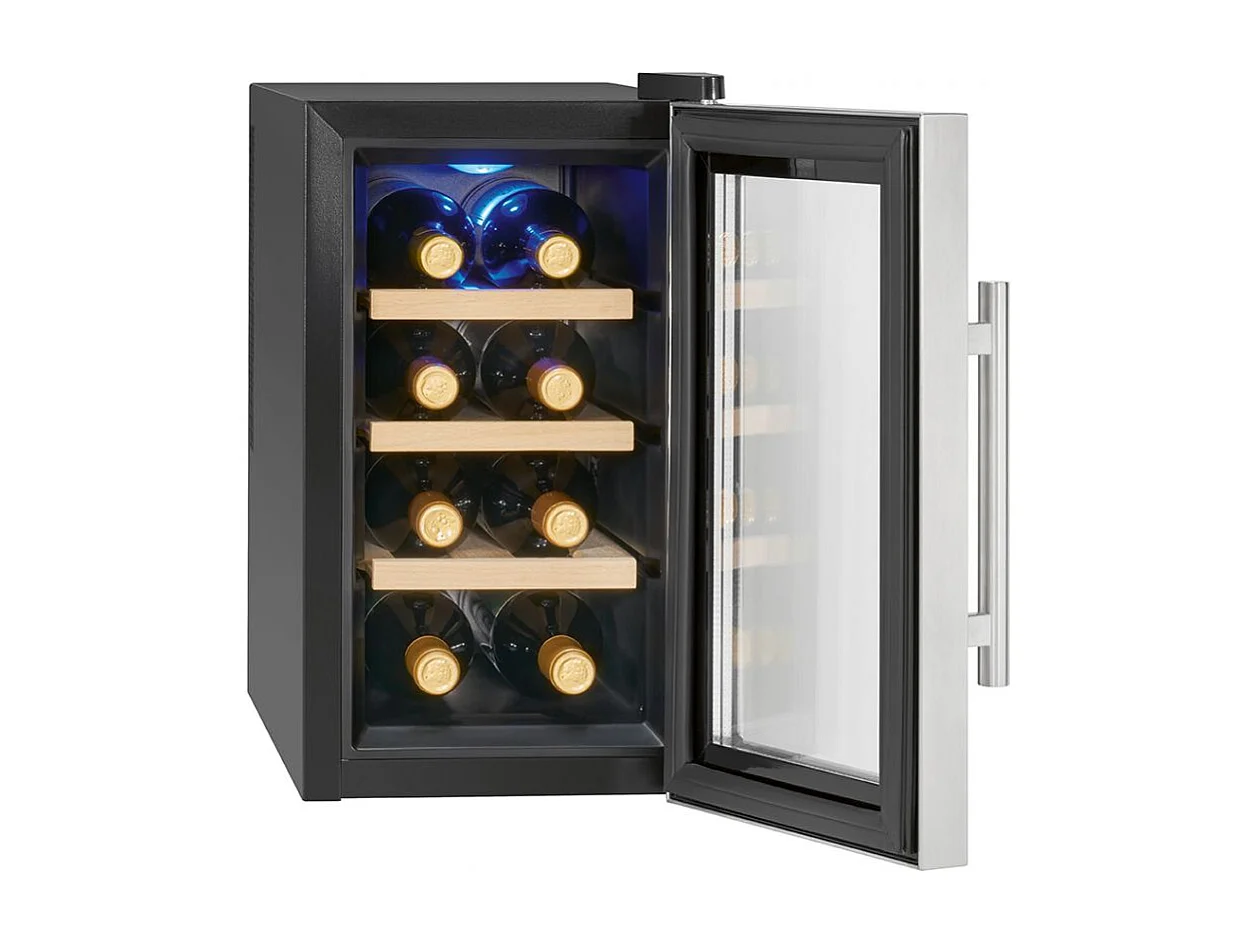 Cave à vin avec porte vitrée et écran LED 23L Proficook PC-WK1233