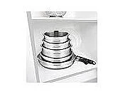 Batterie de cuisine Inox 15 Pcs Arthur Martin 5535