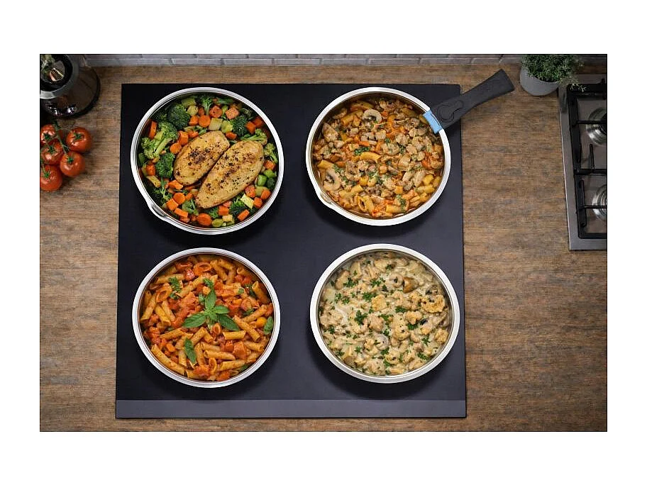 Batterie De Cuisine Inox 10 Pcs Arthur Martin AM8411