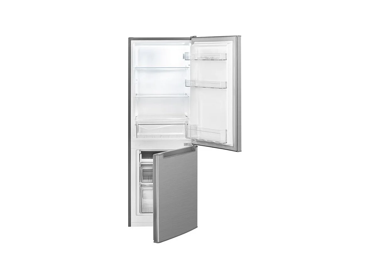 Réfrigérateur et congélateur 173L Inox Bomann KG7359-Inox