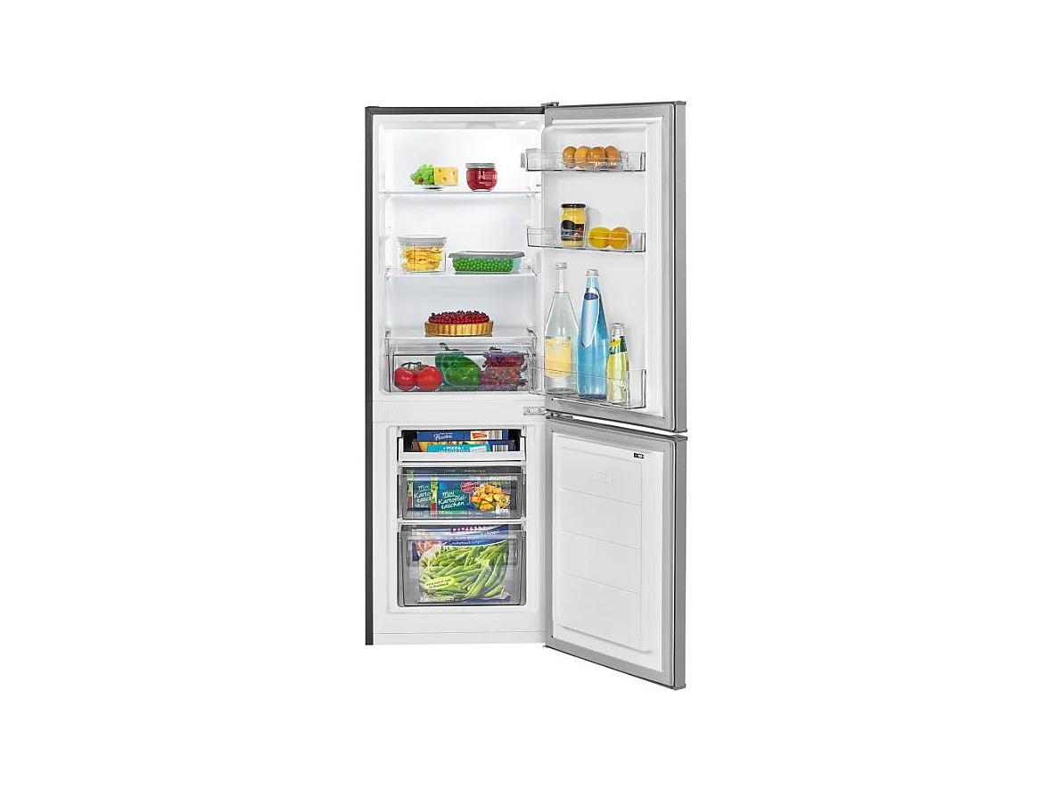 Réfrigérateur et congélateur 173L Inox Bomann KG7359-Inox