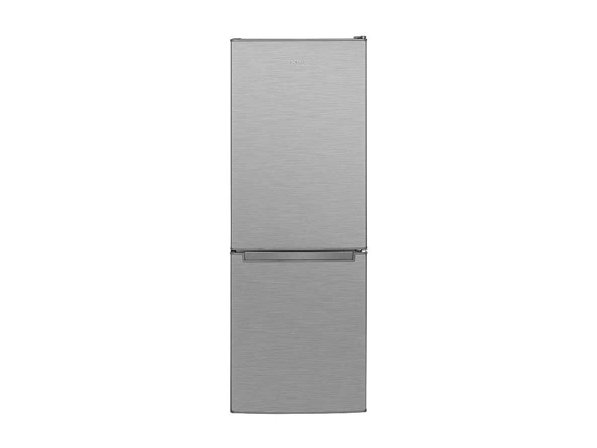 Réfrigérateur et congélateur 173L Inox Bomann KG7359-Inox