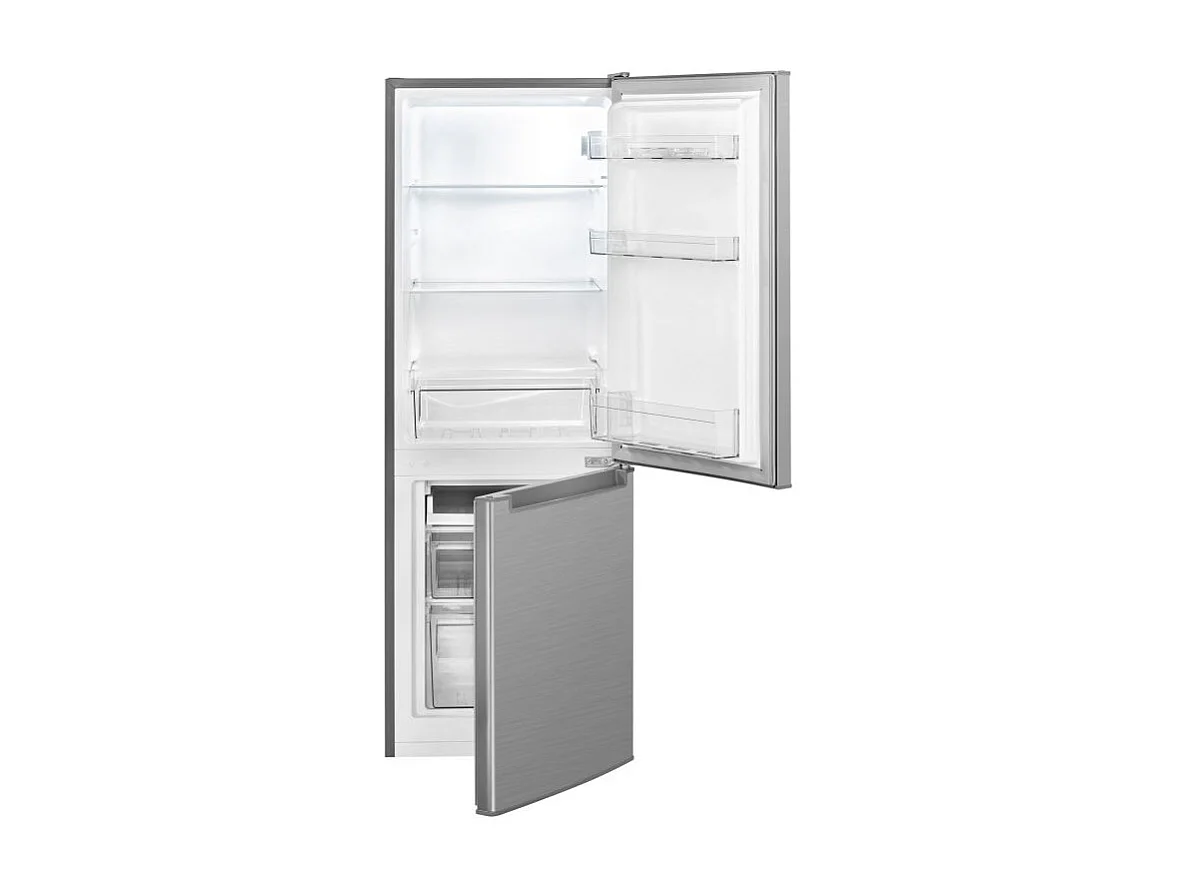 Réfrigérateur et congélateur 173L Inox Bomann KG7359-Inox