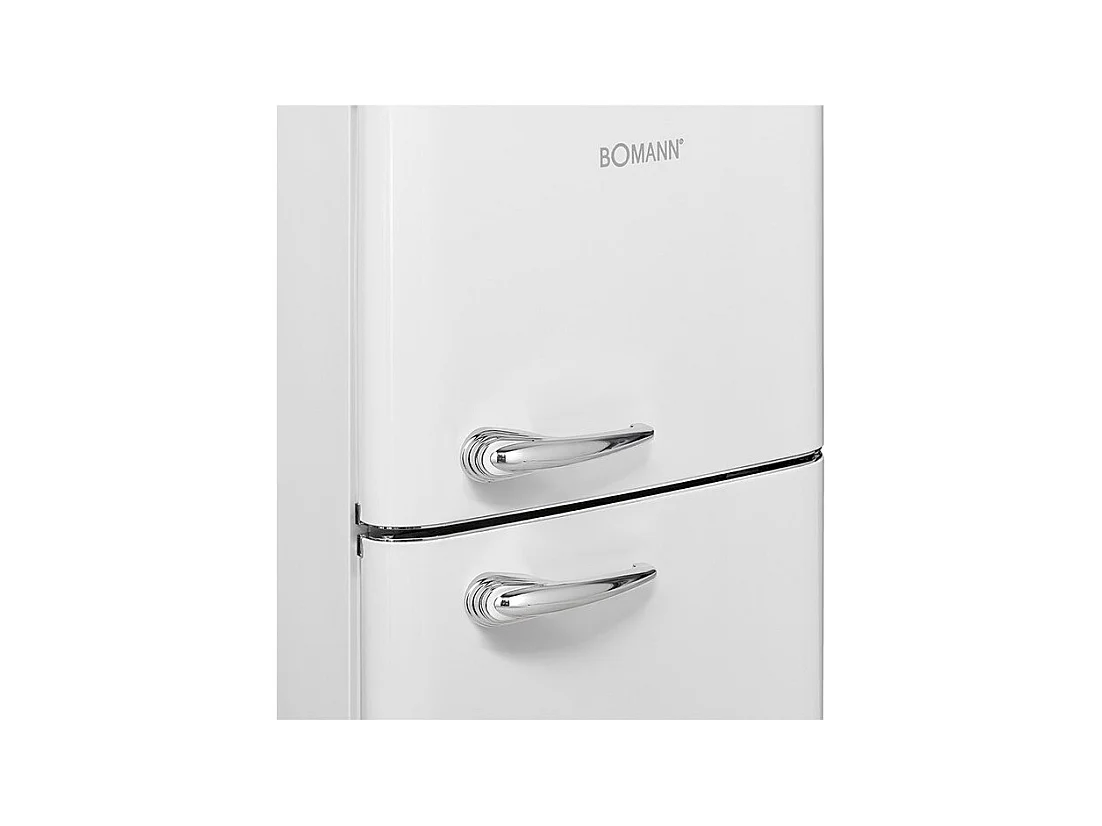 Réfrigérateur et congélateur 208L retro blanc DTR 353.1 blanc