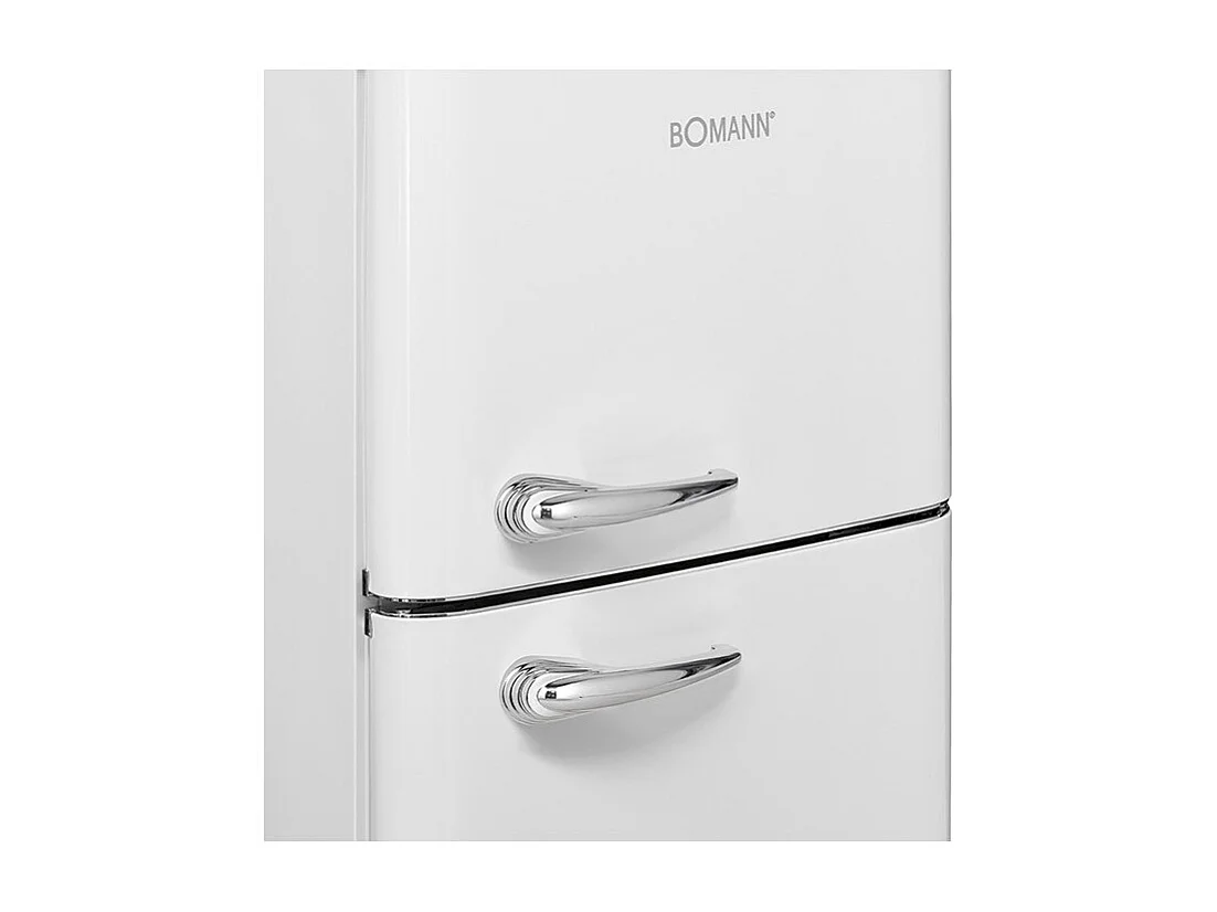 Réfrigérateur et congélateur 208L retro blanc DTR 353.1 blanc