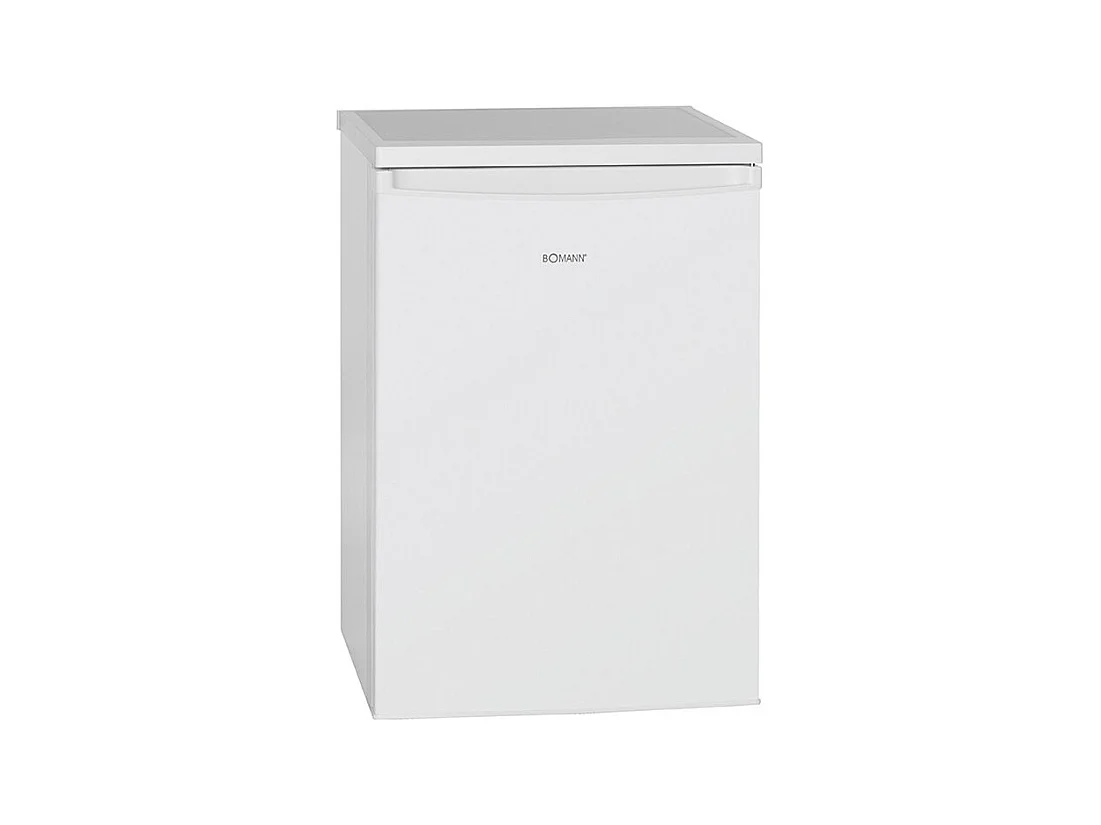 Réfrigérateur avec petit congélateur 120L blanc Bomann KS 2184. 1 blanc
