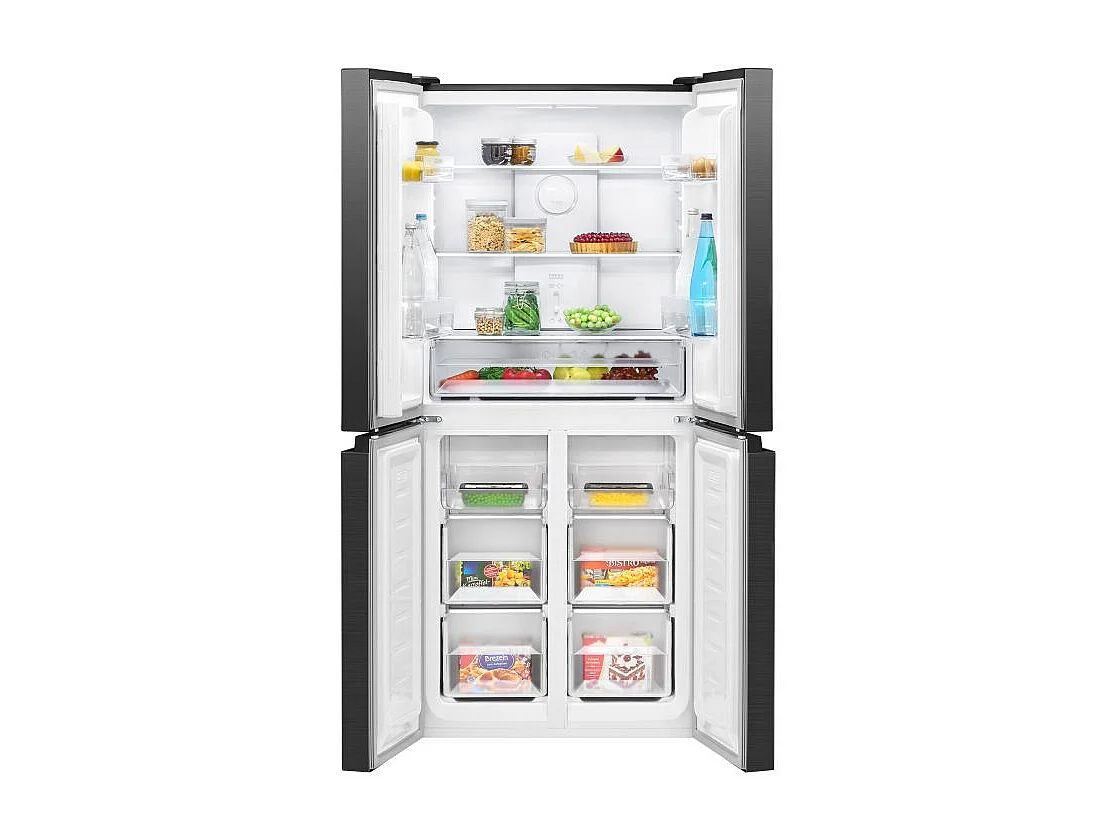 Réfrigérateur et congélateur 362L Noir Bomann KG7358-Noir