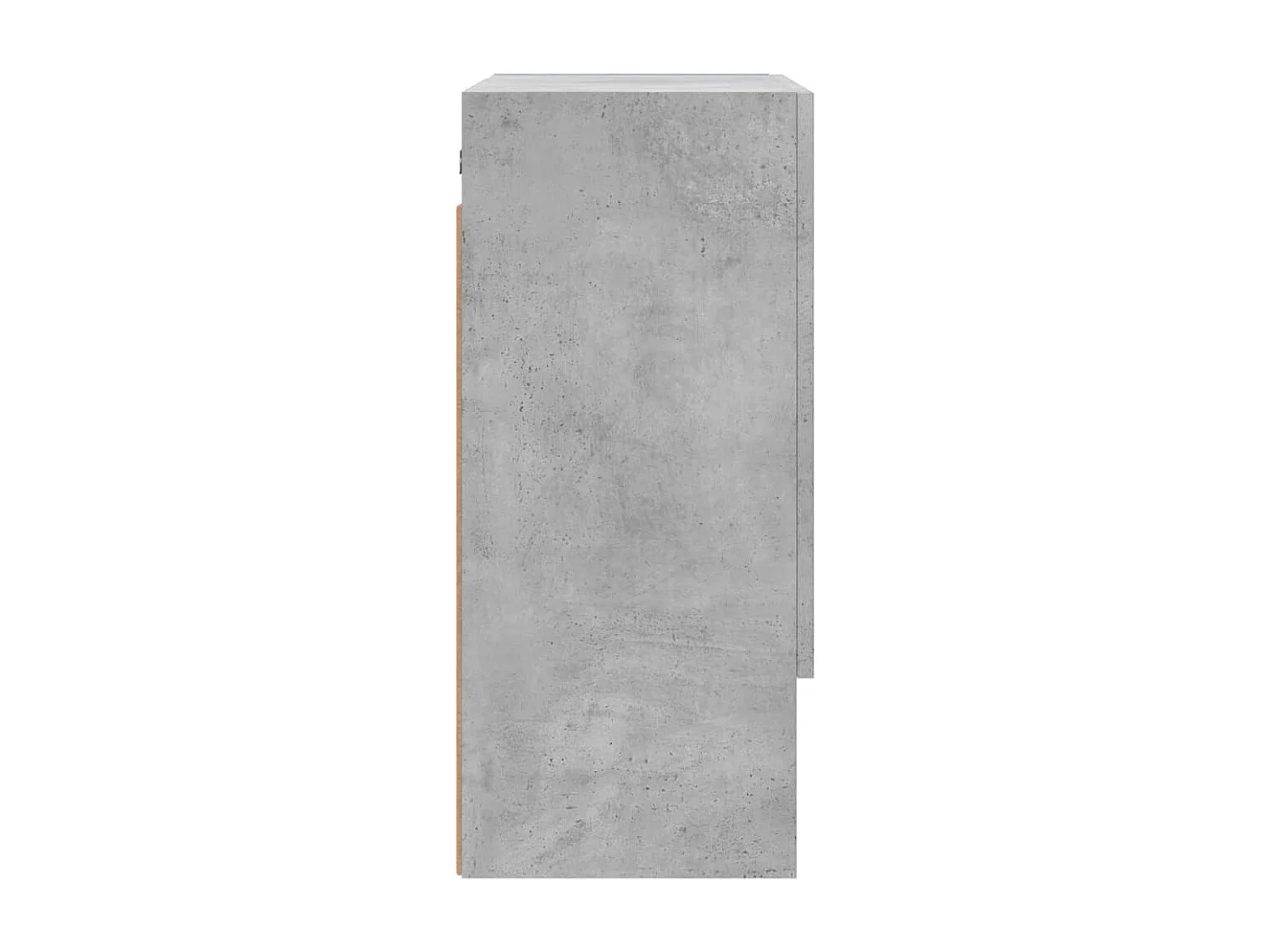 Armoire murale gris béton 60x31x70 cm bois d'ingénierie
